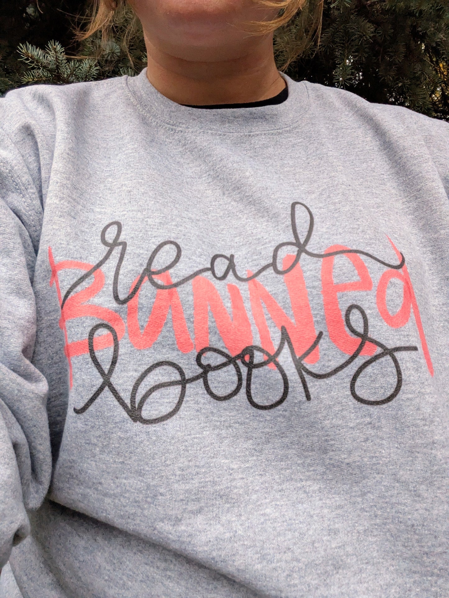 Read Banned Books Crew Neck Sweatshirt