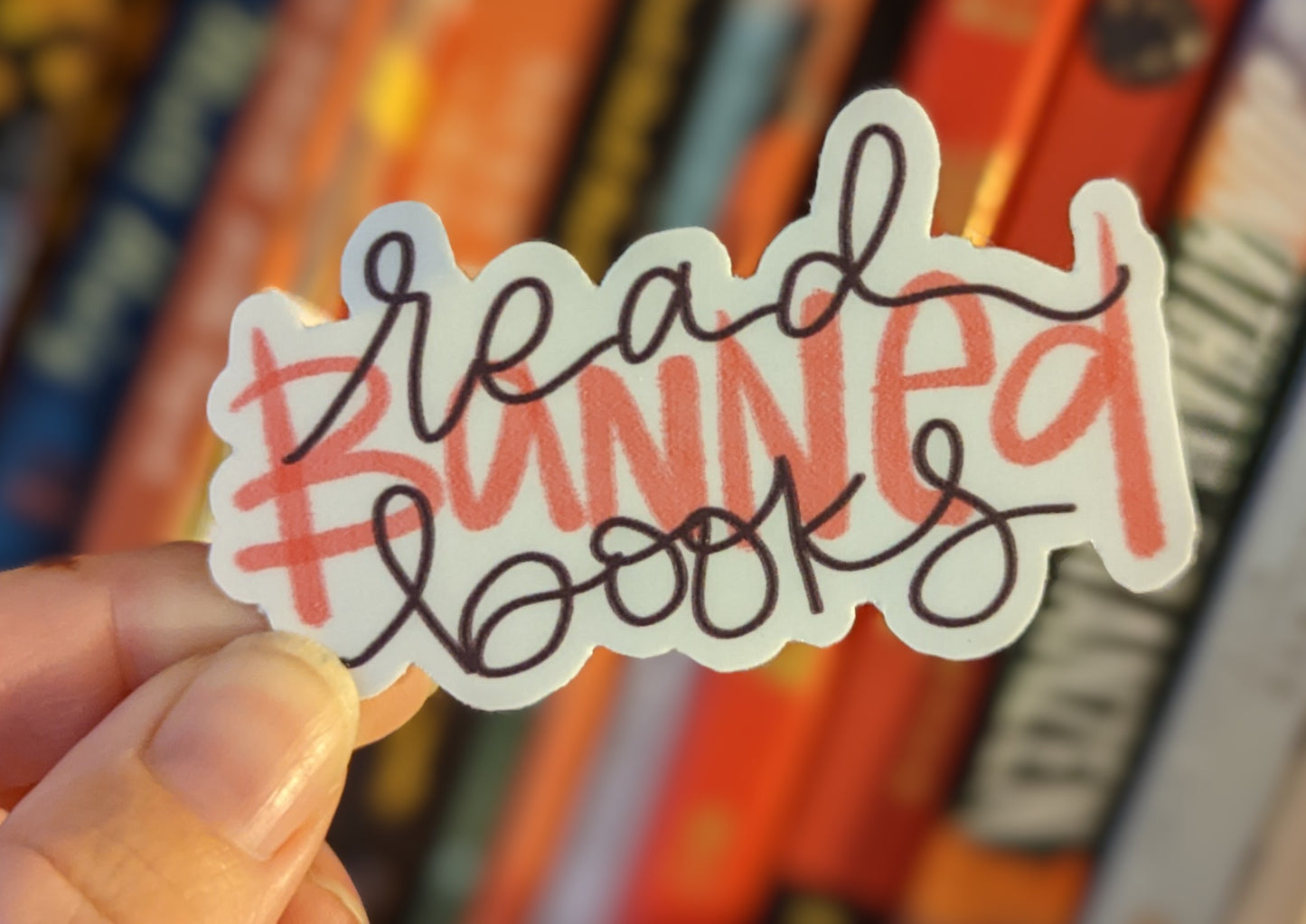 Read Banned Books Sticker